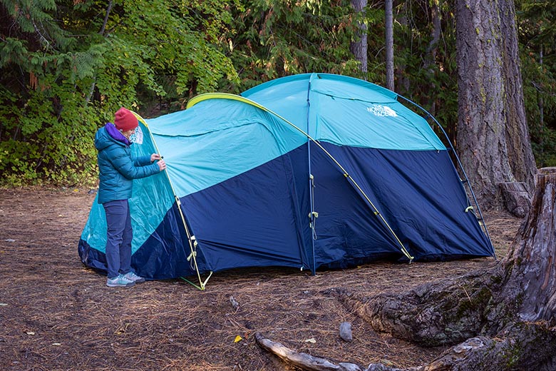 Cheap Hiking Pole Tent