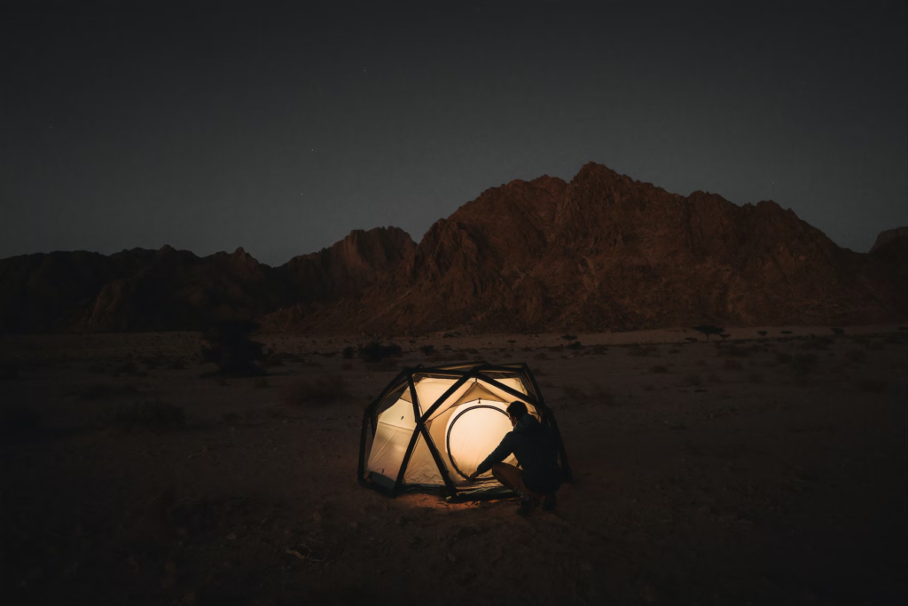 How to Heat a Tent With a Candle