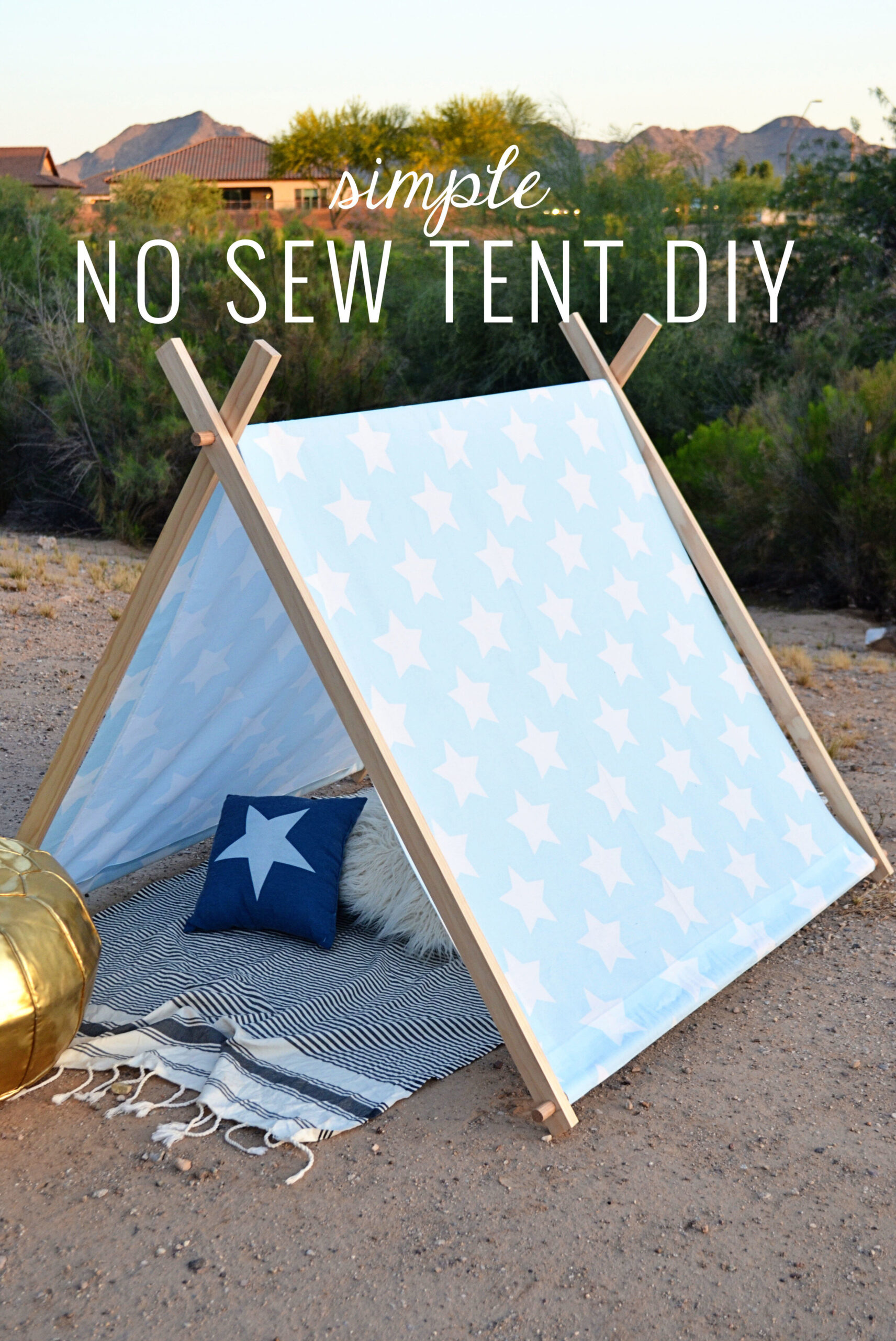 How to Make a Homemade Tent